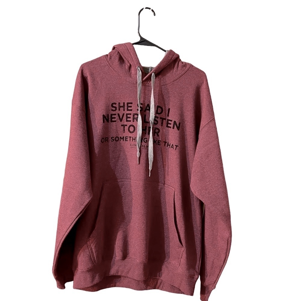 Lincoln Outfitters Pullover Hoodie Sweatshirt. Men’s‎ Size Large. NWT
